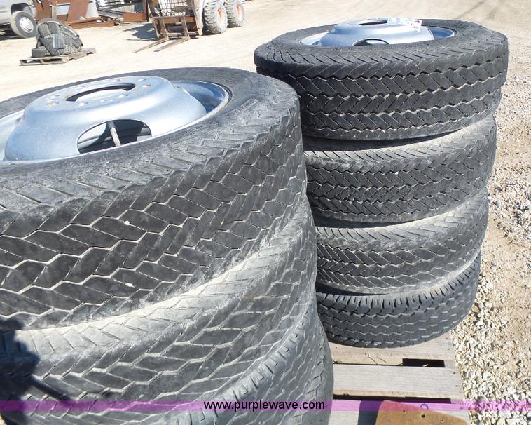 image for item L7109 (8) Firestone 8.75-16.5LT tires