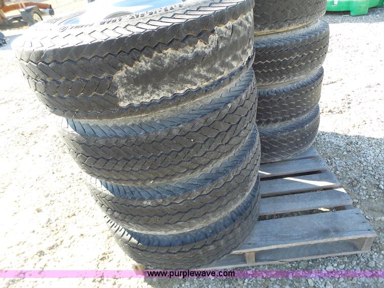 image for item L7109 (8) Firestone 8.75-16.5LT tires