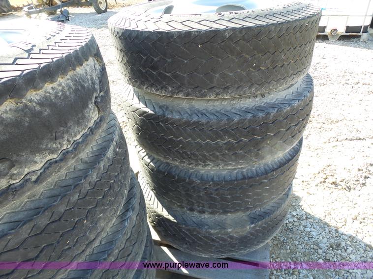 image for item L7109 (8) Firestone 8.75-16.5LT tires