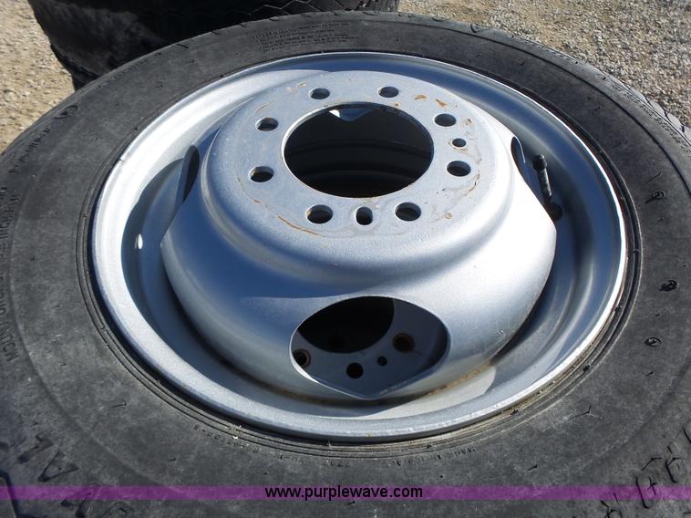 image for item L7109 (8) Firestone 8.75-16.5LT tires