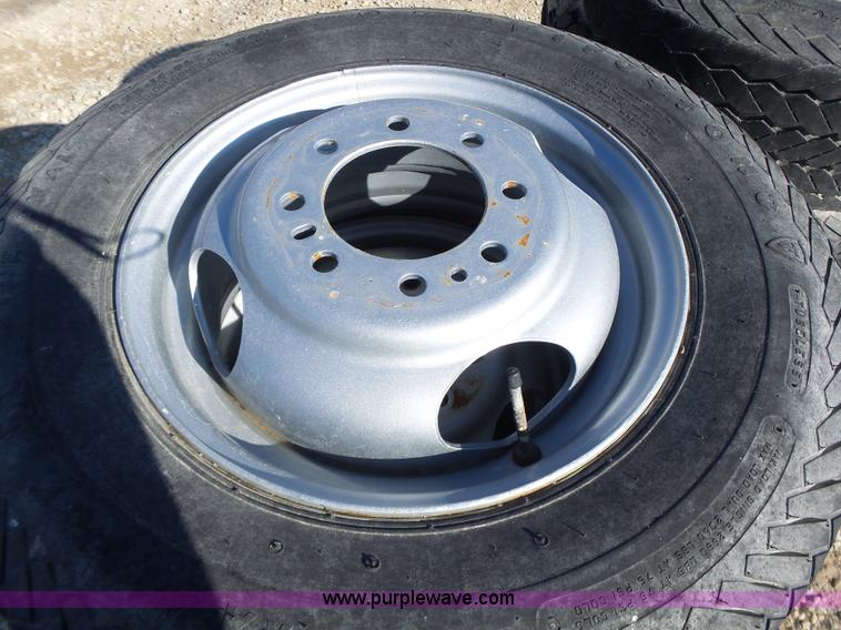 image for item L7109 (8) Firestone 8.75-16.5LT tires