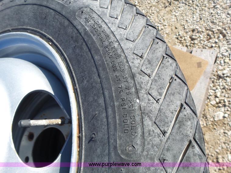 image for item L7109 (8) Firestone 8.75-16.5LT tires