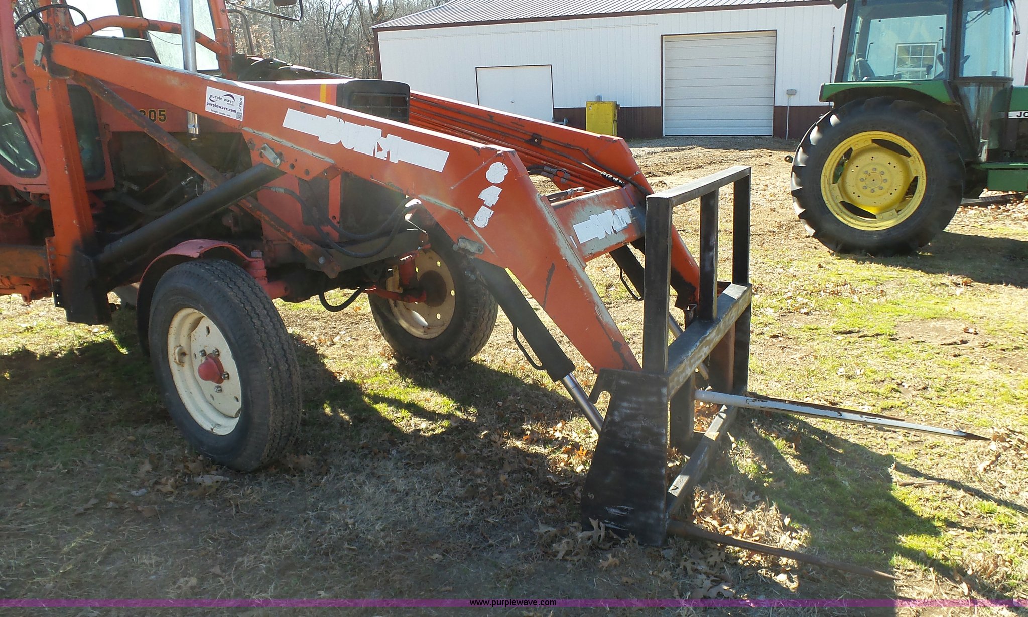 Woods DuAl 845 loader in Stilwell, OK Item J7609 sold Purple Wave