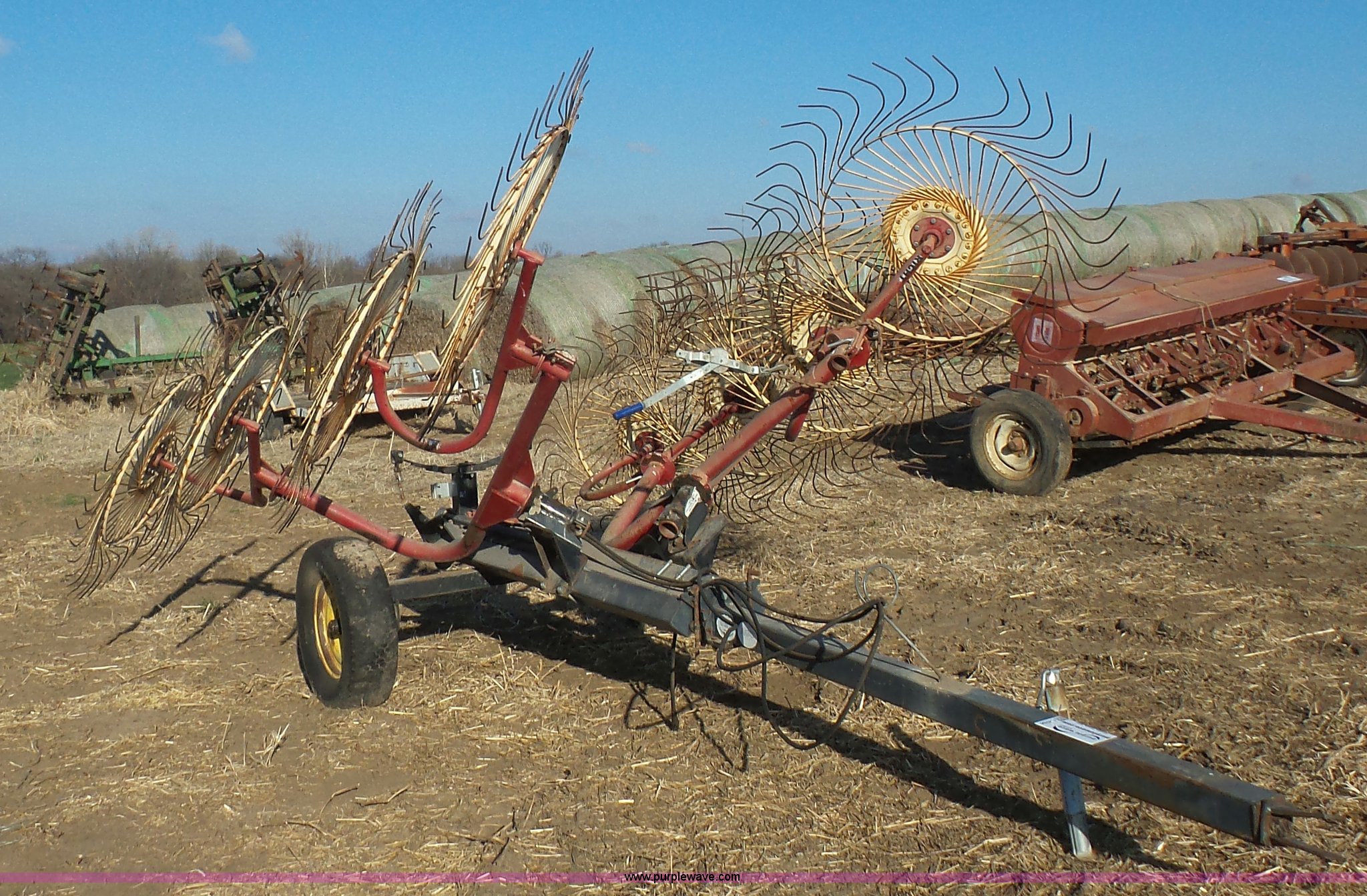 Ogden Metal Works wheel rake in Leavenworth, KS Item L4764 sold