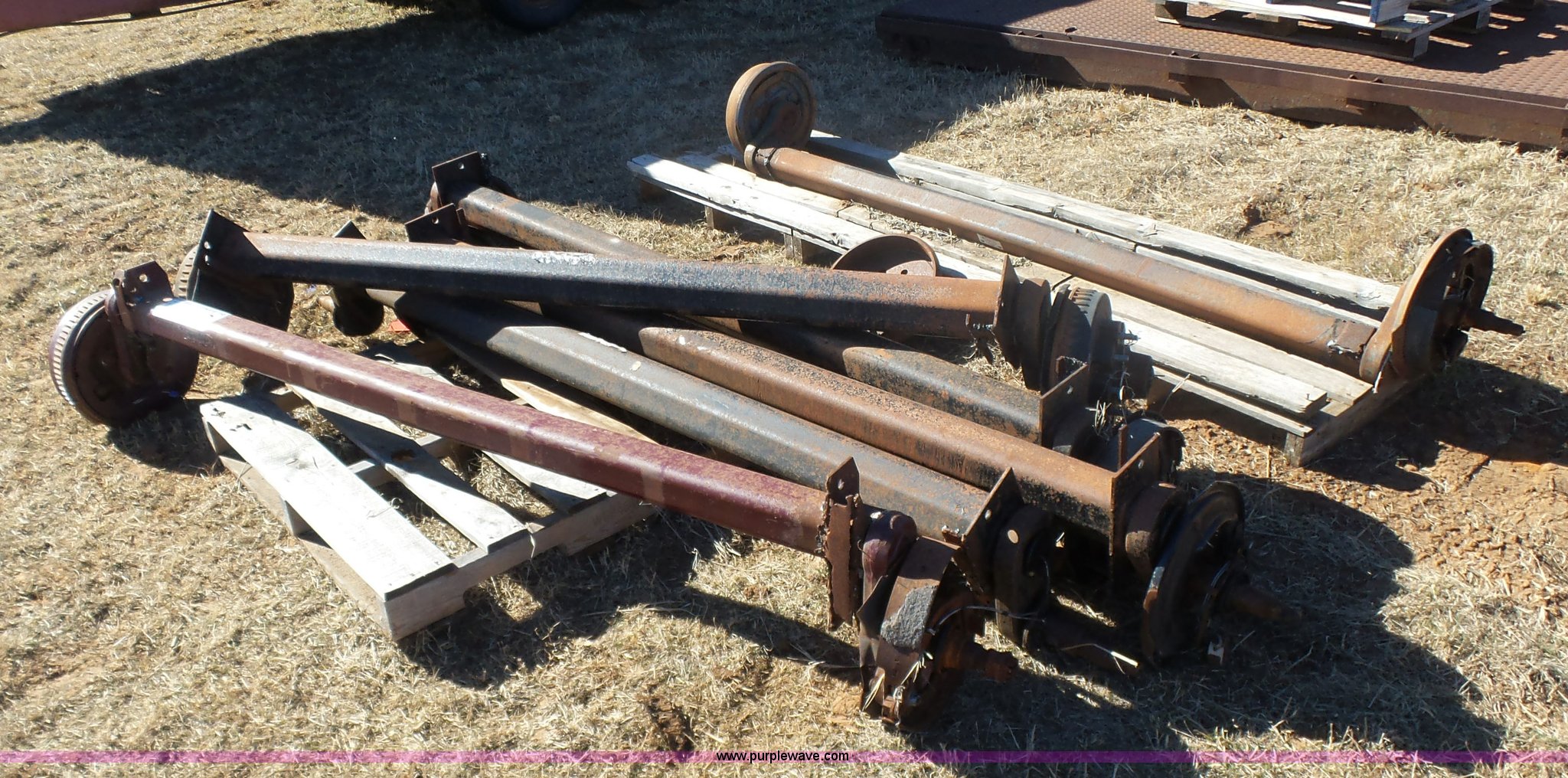 (5) Alco torsion bar axles in Guthrie, OK Item L6172 sold Purple Wave