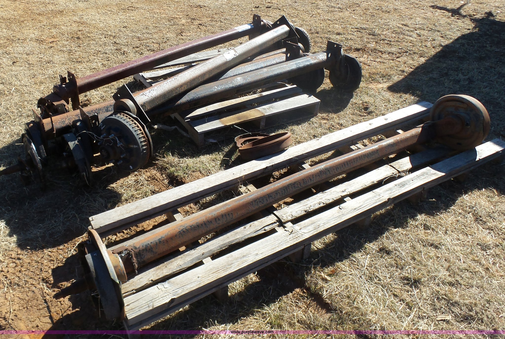 (5) Alco torsion bar axles in Guthrie, OK Item L6172 sold Purple Wave