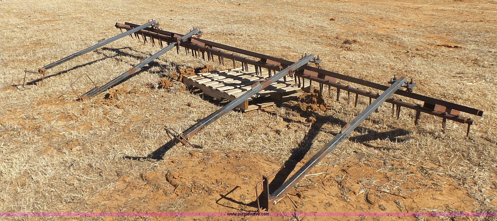 Spike tooth harrow in Guthrie, OK Item L6176 sold Purple Wave