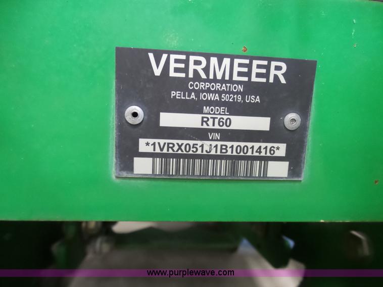 image for item AX9218 Vermeer RT60 trencher