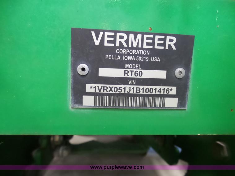 image for item AX9218 Vermeer RT60 trencher