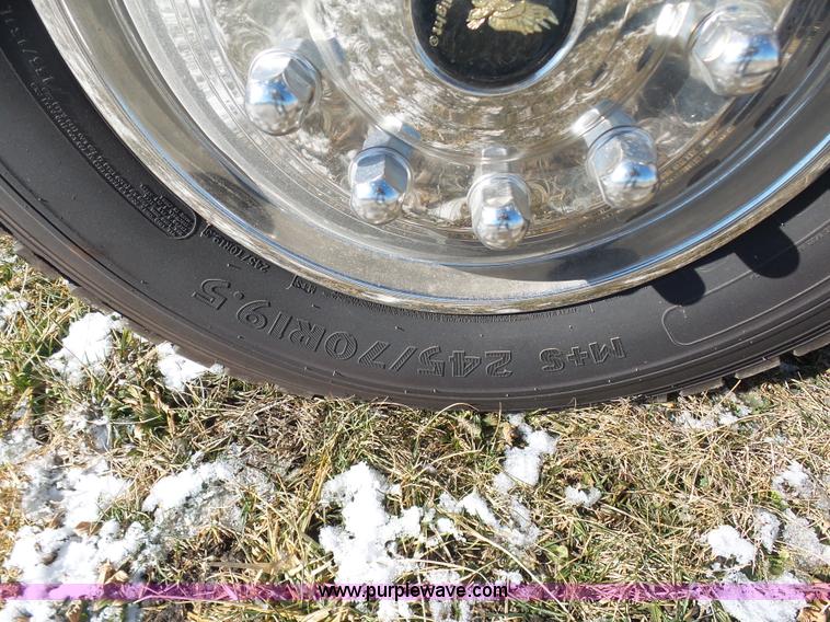 image for item AX9224 2006 Ford F550 flatbed truck with Tiger Rail Kat boom mower