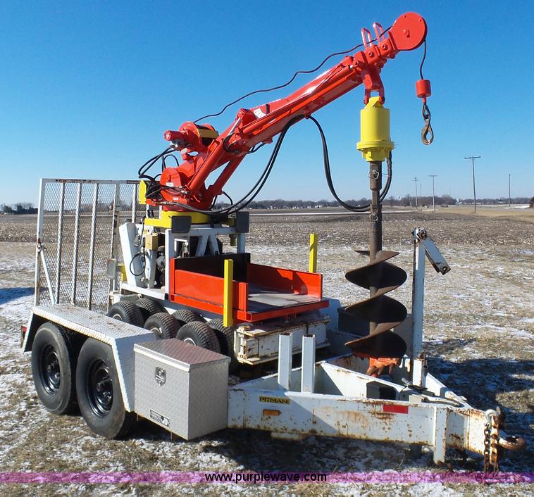 image for item AX9231 2000 S.D. Pittman 4000-T mini derrick digger