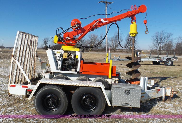 image for item AX9231 2000 S.D. Pittman 4000-T mini derrick digger