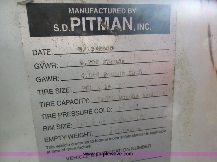 image for item AX9231 2000 S.D. Pittman 4000-T mini derrick digger