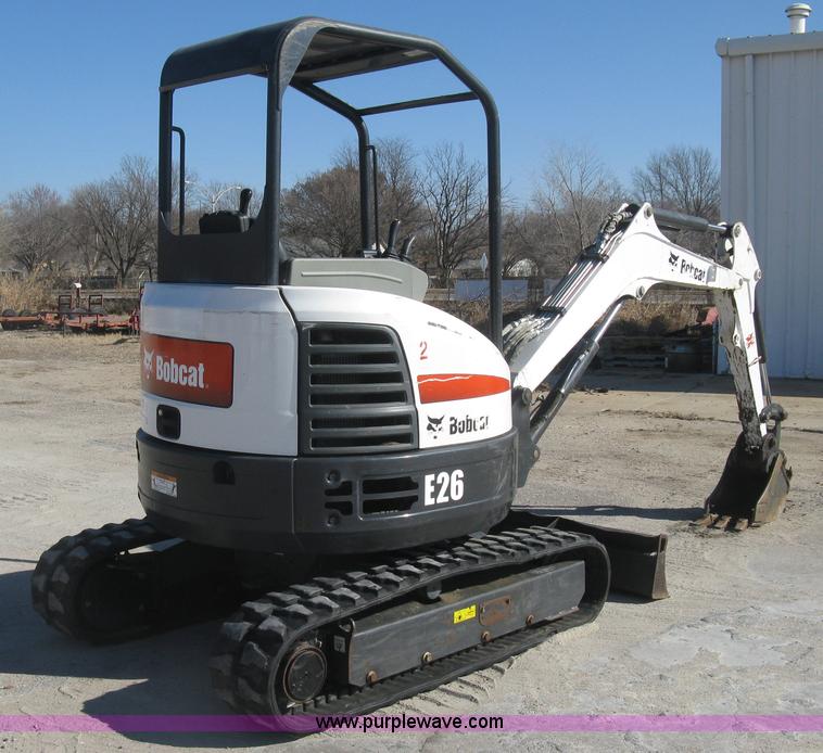 image for item J2891 2012 Bobcat E26 compact excavator