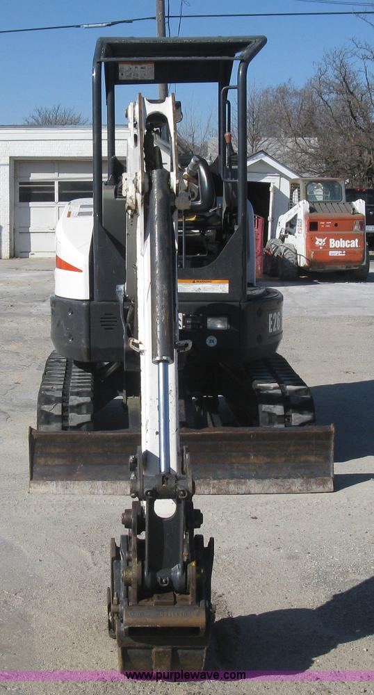 image for item J2891 2012 Bobcat E26 compact excavator