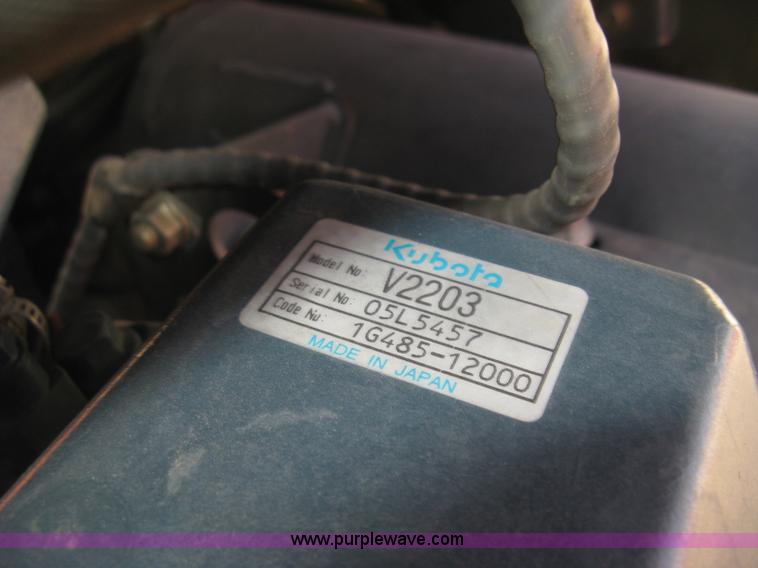 image for item J2902 2006 Bobcat 430HAG ZHS Fast Track compact excavator