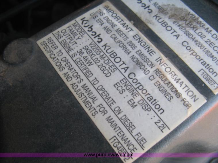 image for item J2902 2006 Bobcat 430HAG ZHS Fast Track compact excavator