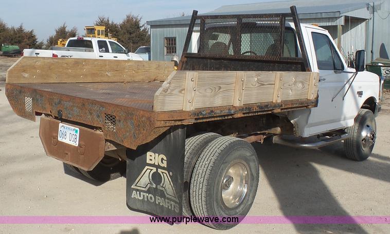 image for item J4715 1997 Ford F350 XL dump bed truck
