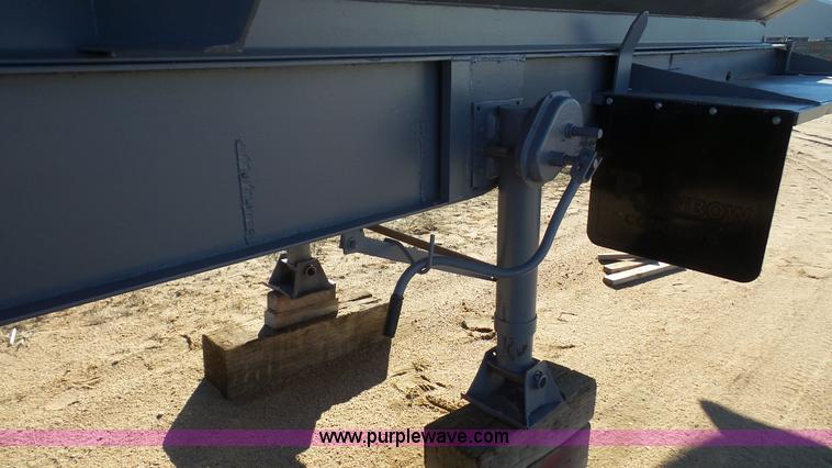 image for item J4728 1992 shop built end dump trailer