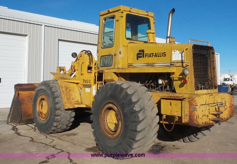 image for item J4730 1979 Fiat-Allis 745-C wheel loader