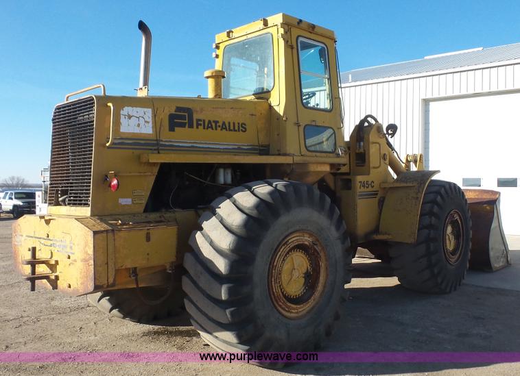 image for item J4730 1979 Fiat-Allis 745-C wheel loader