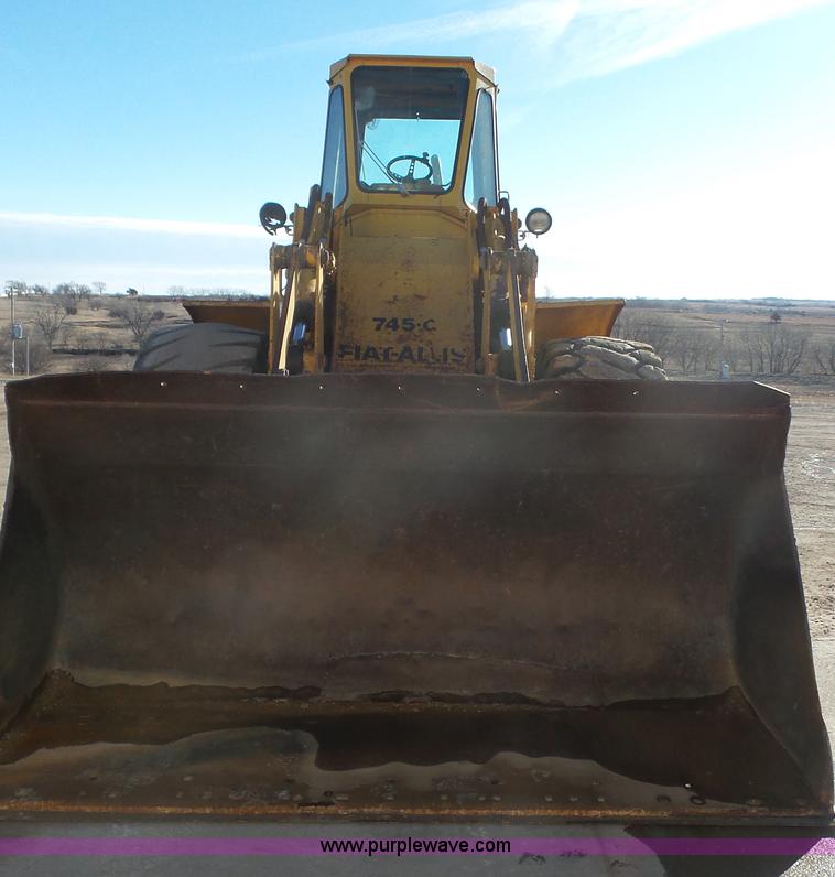 image for item J4730 1979 Fiat-Allis 745-C wheel loader