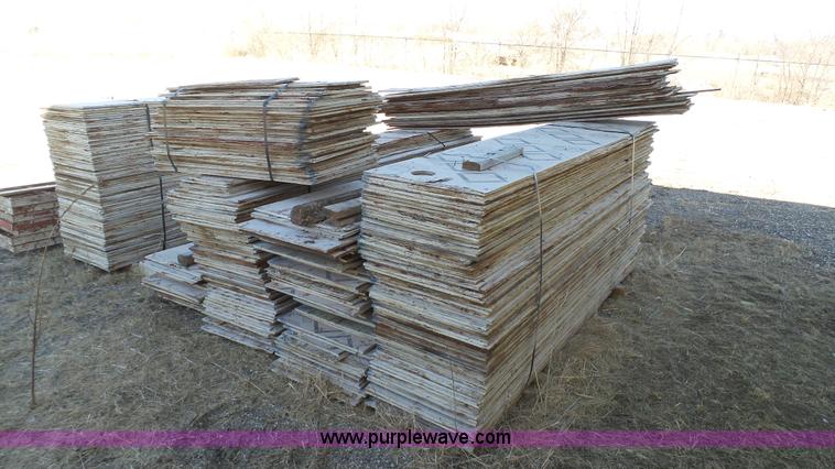 image for item J7285 Assorted HDO plywood