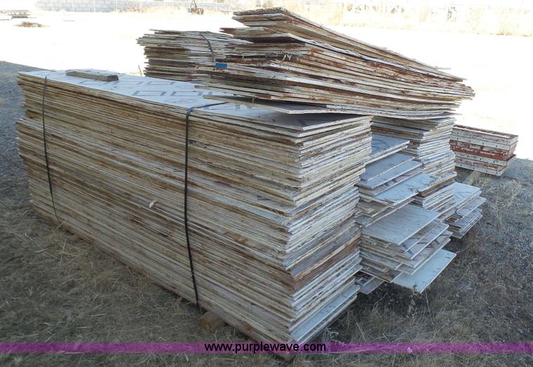 image for item J7285 Assorted HDO plywood