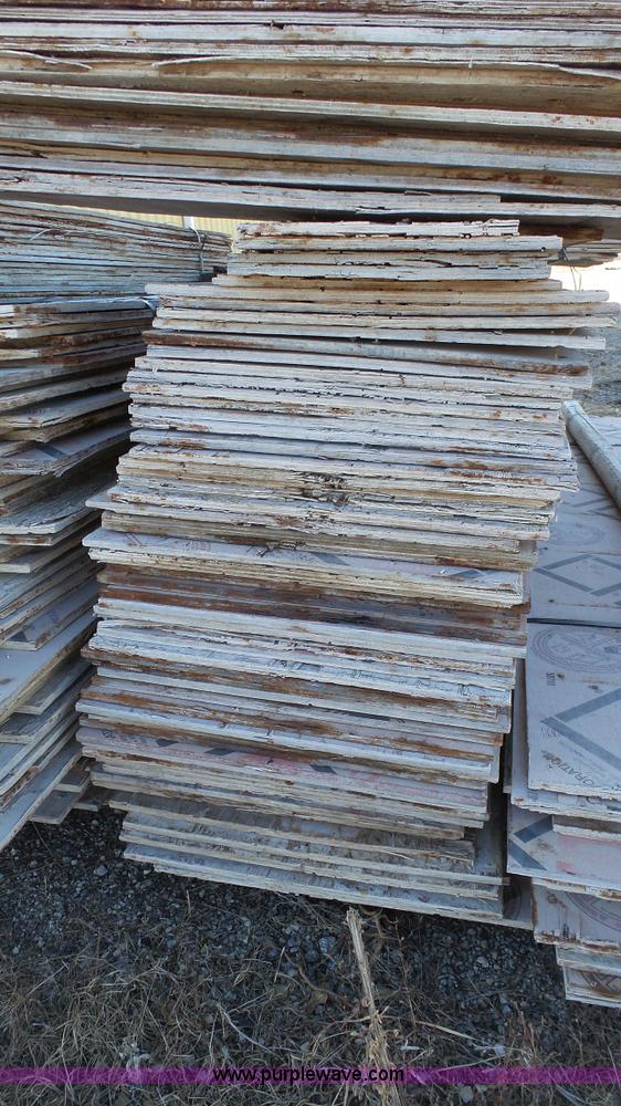 image for item J7285 Assorted HDO plywood