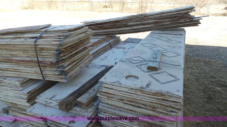 image for item J7285 Assorted HDO plywood