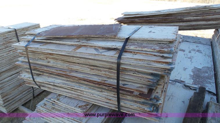 image for item J7285 Assorted HDO plywood
