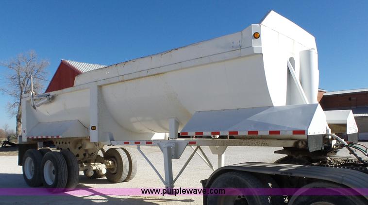 image for item J7683 1998 Trail King end dump trailer