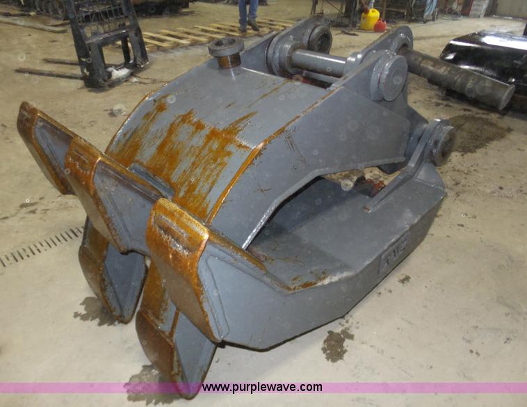 image for item J8819 NPK GR2530 excavator grapple attachment