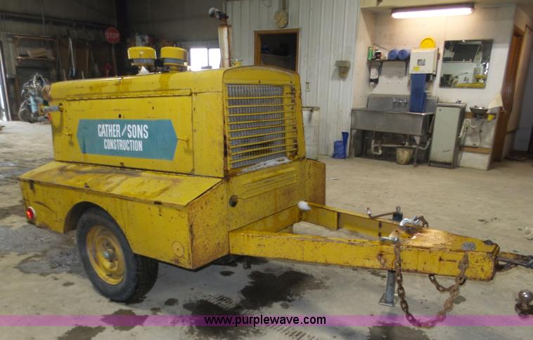 image for item J8822 1973 Dresser air compressor