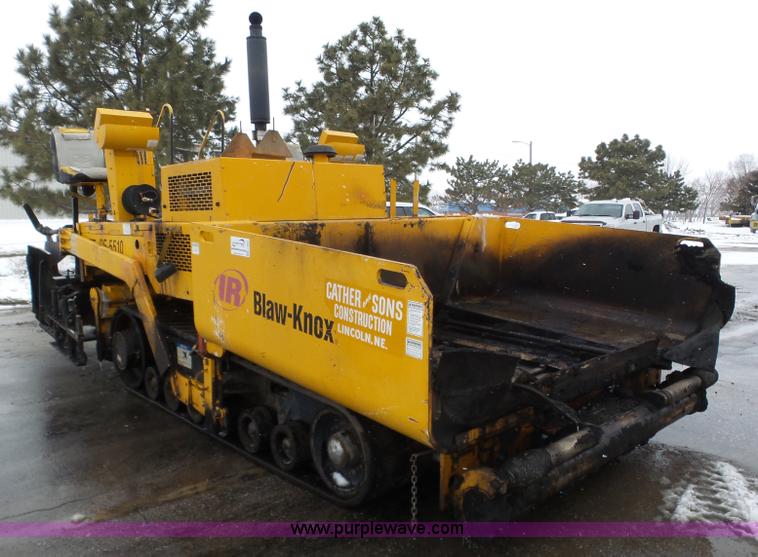 image for item J8823 2003 Blaw Knox PF-5510 asphalt paver