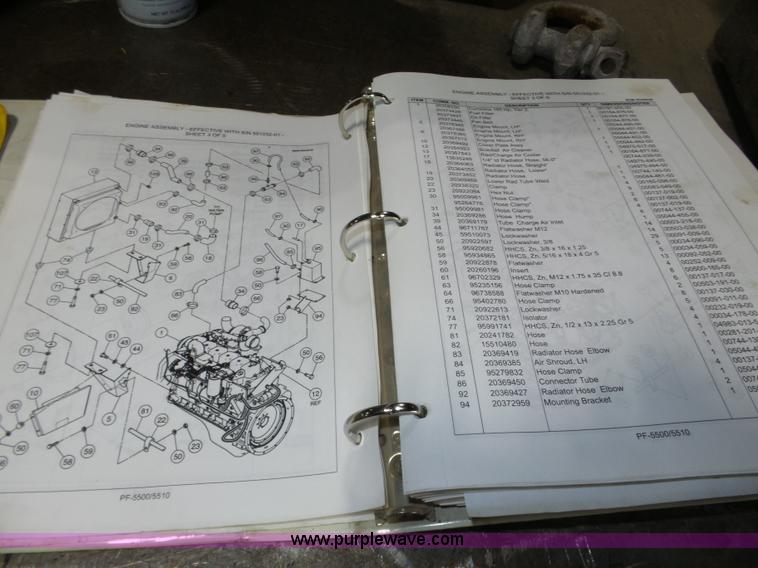 image for item J8823 2003 Blaw Knox PF-5510 asphalt paver