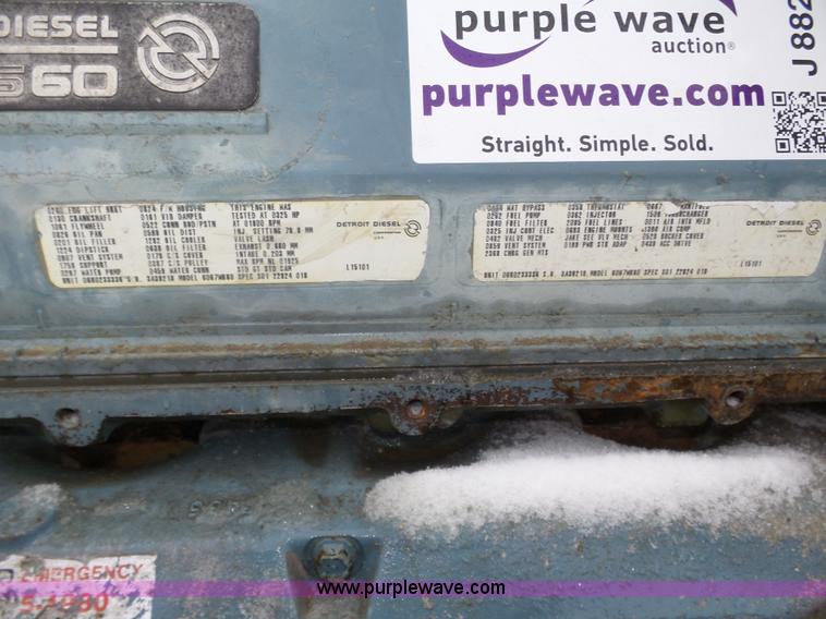 image for item J8825 1995 Detroit Diesel Series 60 11.1L L6 diesel engine