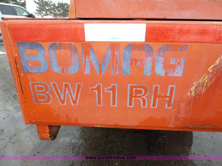 image for item J8826 1997 Bomag BW11RH pneumatic roller