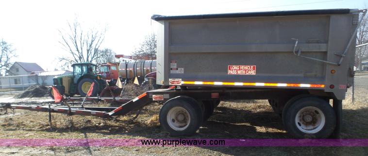 image for item J8873 2007 Cornhusker 800R-9606-713 end dump trailer