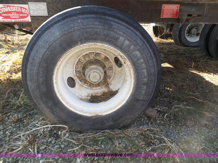 image for item J8873 2007 Cornhusker 800R-9606-713 end dump trailer