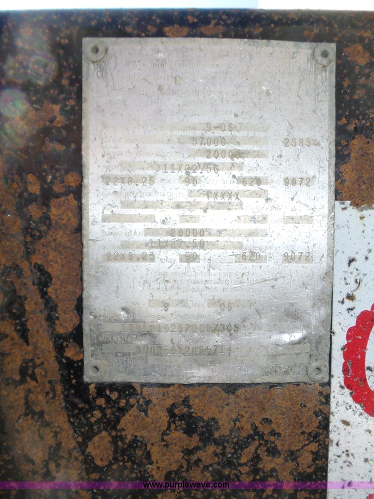 image for item J8874 2007 Cornhusker 800R-91206-714 end dump trailer