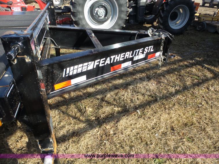 image for item J8875 2005 Featherlite 5590 equipment trailer