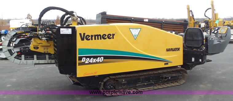 image for item K1270 2009 Vermeer D24X40 Series II directional drill