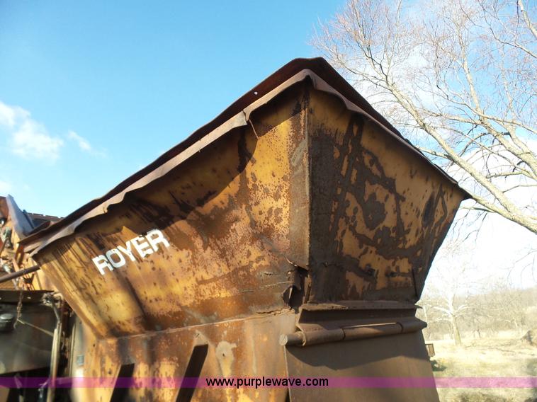 image for item K4254 Royer 365 dirt pulverizer