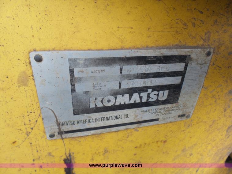 image for item K4258 2000 Komatsu WA250-3MC wheel loader