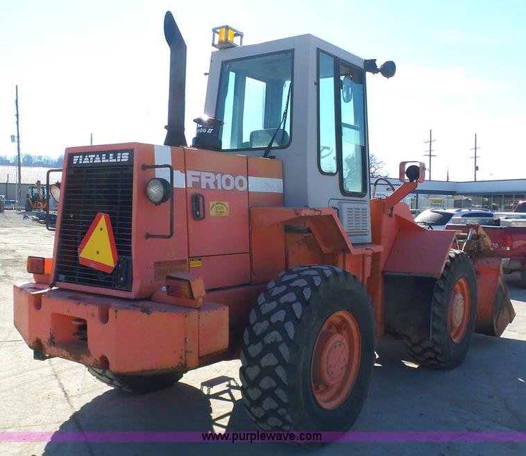 image for item L3012 1996 Fiat-Allis FR100 wheel loader