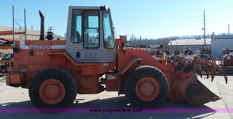 image for item L3012 1996 Fiat-Allis FR100 wheel loader