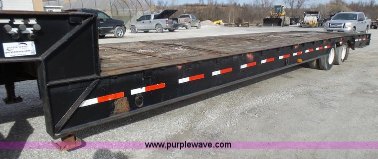 image for item L5405 1988 Muv-All 4860FT drop deck trailer