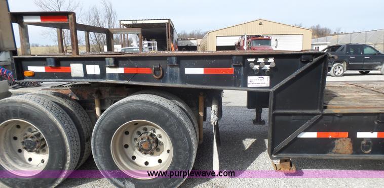 image for item L5405 1988 Muv-All 4860FT drop deck trailer