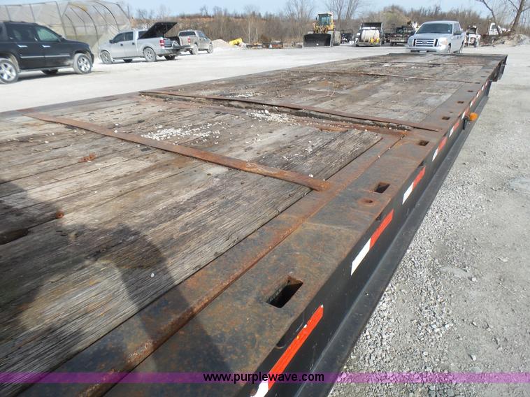 image for item L5405 1988 Muv-All 4860FT drop deck trailer